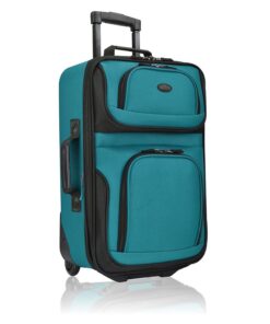 Valise légère U.S. Traveler à roulettes Souple 50,8 cm pour Voyageurs Jedda Light Bagage à Main