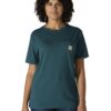 Carhartt T-Shirt Homme à Manches Courtes avec Poche - Grande Taille résistante