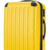 Valise Hauptstadtkoffer Spree - Rigide ABS, Valise de Voyage TSA, Léger et Extensible 65x45x20_cmos 74L Jaune