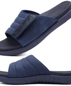Sandales ONCAI Homme Sangles Réglables Orthotiques Support Voûte Sports Taille 40-49 Comfortable Souple