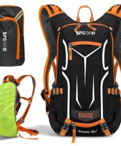 SPGOOD Sac à Dos de Vélo Permettant de Porter Sac de Marchés de 20L à 30L – Imperméable, Ultra-Légère et Multifonctionne