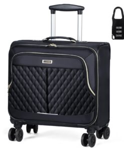 Sac à Ordinateur Portable Lekespring Résistant à l'Eau Valise TSA pour Voyage et Business avec Roulettes