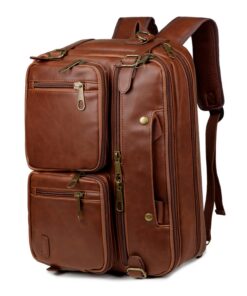 HB-22 Sac à dos hybride pour ordinateur portable de 17 pouces pour homme | Sac à bandoulière polyvalent | Sac de travail