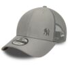 New Era Chapeau Trucker Unisex 9FORTY Gris One Size