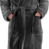 NY Threads Robe de Chambre Douillette OEKO-TEX STANDARD 100 Vêtements de Nuit pour Femmes