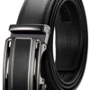 Ceinture Chaoren Hommes Sans Boucle - Automatique en Cuir Ajustable pour Homme - Taille 35 mm