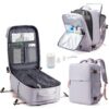 Sac de voyage Ryanair imperméable Homme/Femme 40x25x20 LxHxP, Sac à dos cabine avion avec compartiment chaussures et poc