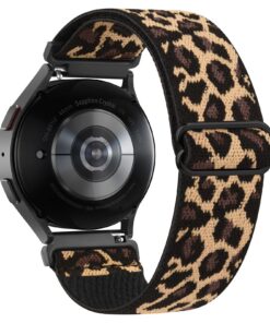 Bracelet en nylon pour Samsung Galaxy Watch Active/Active 2 40 mm/44 mm | compatible avec Samsung Galaxy Watch 7/6/5/4 4