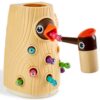 TOP BRIGHT Jeux Magnétique Montessori pour Enfant de 2 Ans - Cadeau Motricité Fine et Cognition, Idéal pour Célébrer l'A