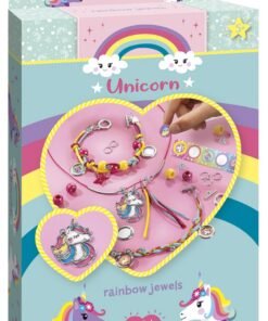 Licorne Rainbow Jewels Cratif Créatif pour Enfants - Jouet Original de Création de Bijoux