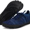 Eagsouni Barefoot Shoes Respirant Trail Running Jogging Randonnée Homme Femme.Mesh Larges
