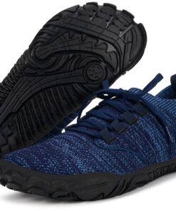 Eagsouni Barefoot Shoes Respirant Trail Running Jogging Randonnée Homme Femme.Mesh Larges