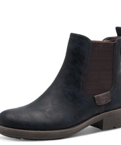 Tamaris Femme Chelsea Bottine | Mode Élégante | Pour le Travail et la Vie Daily | Confort Réalisé en Cuir | Taille EU 36
