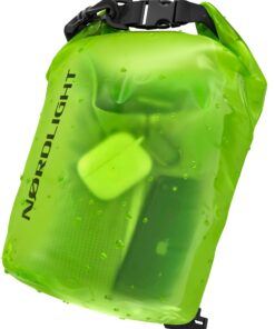Nordlight Roll Top Sac à dos étanche 25L pour Voyage - Compartiment Ordinateur Portable 15 Pouces, Poches Extérieures et