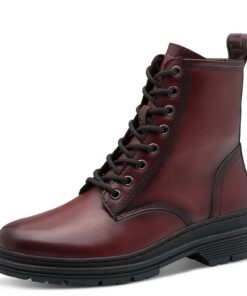 Tamaris Bottines Femme Lace Boot Flat 1-25230-41 Mode Identification Comfortable Sobriété