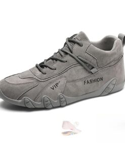 Vogany Shoes Baskets orthopédiques - Soutien de la voûte plantaire et imperméables - Pour personnes en déplacement - Gri