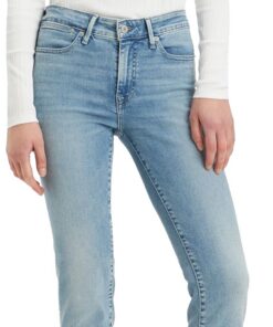 Levi's 712 Slim Fit Jeans Femme À la Mode pour Femmes en Occasion ÉléganteStretch et Comfort Garçon Taille Élégante 32x3
