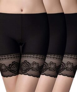 AHDMR Shorts Boxer de Sécurité pour Femme + Respirant + Anti-Frottement et Invisible sous Jupe/Robe Femme AHDMR Shorts