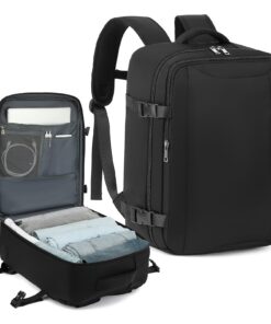 VMIKIV Bagage Cabin pour Femme Easyjet Imperméable pour Ordinateur Portable 15,6 Pouces