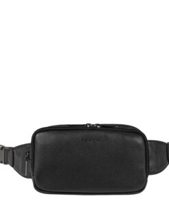 BEMON Banane en Cuir Enzo pour Homme - grand sac à main - 20 x 12 x 7 cm - pratique pour le week-end - haute qualité - t