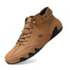 Chaussures pieds nus ergonomiques imperméables en cuir unisex 34-50 pour homme et femme Soulagement de la douleur