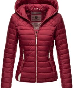 Veste demi-saison matelassée Navahoo B838 avec capuche pour femme chaudes et tendance