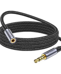 MOSWAG Jack Audio Jack Mâle vers Femelle Câble Extension Compatible PS5 PC PortableGamers