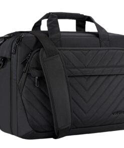 VANKEAN Sacoche pour ordinateur portable 17 Pouces TSA-compatible étanche, poche RFID - Sac pour Femme et Homme, Voyage