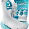 Chaussettes RestoreFeet Antidérapantes Unisexe – Confort et Sécurité pour les Marches Intérieures – 3 Paires – Pointe La