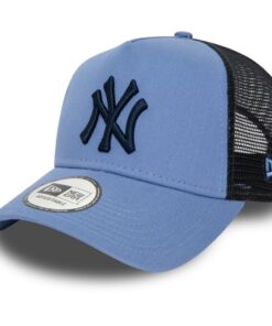 Chapeau de Trucker New Era Ajustable en Maille - New York Yankees Sky