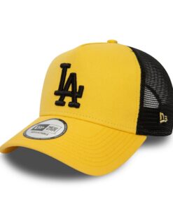 New Era MLB Baseball Cap New Era A-Frame Capuchon Logo Équipe Snapback Adaptable