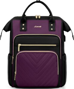 Sac à dos Lovevook pour femme, imperméable et élégant, pour ordinateur portable, voyage et travail