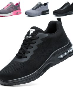 WUAYAMI Chaussures de Sécurité Hommes Antidérapantes et Respirantes pour Travail Lourd