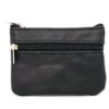 Charmoni Portefeuille en Cuir Véritable pour Homme - Multi Poches - Noir