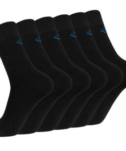 ZAKASA Chaussettes Bambou Hommes Chaussettes Bureau Costume Ultra Douces Respirantes Anti Transpirante en Fibre de Bambo