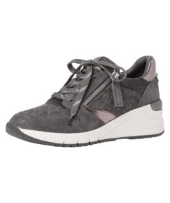 Tamaris Femme 1-1-23702-29 Basket Chaussures de Mode pour Femmes en Cuir Blanc Cannes dès le Matin jusqu'au Soir tallest