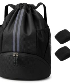 Sac à dos sport Hengebird, étanche, grand volume, avec compartiment à chaussures et poches latérales