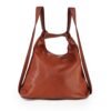 Brakumi sac à dos en cuir véritable femme Noir OutletVintage travailPC