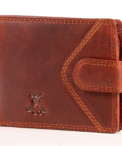 MATADOR Grand Portefeuille en Cuir Véritable pour Homme - Protection RFID NFC et Boîte Cadeau - Portefeuille en Format P