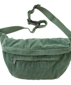 Sac à Bandoulière Grande Format Verde Tendance Femme