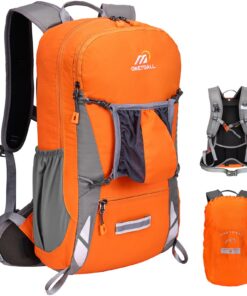LOCAL LION Sac à dos de vélo, de randonnée et de moto, 18 l, adapté homme/femme, avec protection contre la pluie et vent