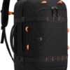Sac à Dos Voyage Tolaccea Imperméable 40L-45L Noir Homme Femme