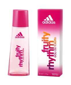 Adidas Eau de Toilette Fruity Rhythm pour femmes en vacances senteurs fruitées fraîches et dynamiques 50 ml