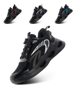 Hitmars Chaussures de Course Respirantes Homme pour Gymnastique Confortables 39-47 EU