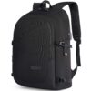 Sac à dos portable 17 pouces antivol imperméable pour homme -Grandes capacités, chargement USB, voyage affaires, loisir