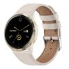 Bracelet en cuir compatible avec Garmin Venu 2S/3S, souple et confortable, adapté aux passionnés d'activité physique, po