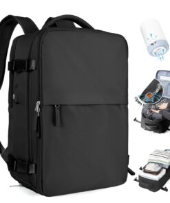 Sac à Dos Sous Vide Ryanair Pour Femmes, Valise Étanche Avec Système De Vide Pour Voyage, Ruscksack Taille Cabine Avec P