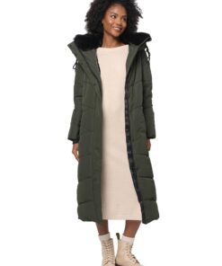 Veste d'hiver chaude Navahoo pour femme - Parka longue matelassée B976