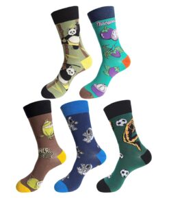 EmaoFun chaussettes fantaisie homme tendance, motifs amusants pour homme, occasionelle festif 40-46