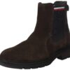 Tommy Hilfiger Homme Bottes d'extérieur Suede Chelsea FM0FM04803piryoga
